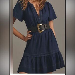 Anthropologie denin dress